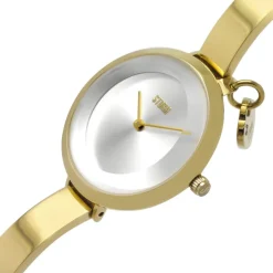 Storm Mera Gold Silver Stainless Steel Fashion Watch in Gold