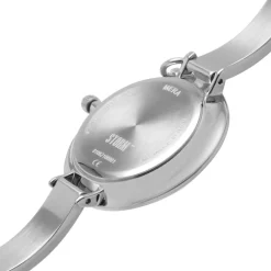 Storm Mera Silver Lazer Purple Stainless Steel Watch in White