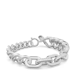 Swarovski Diamond Chain Bracelet in Clear