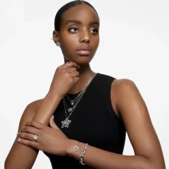 Swarovski Diamond Chain Bracelet in Clear