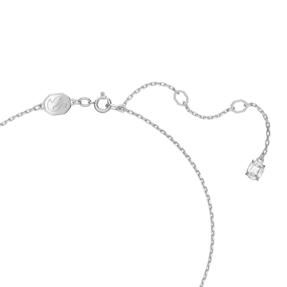 Swarovski Pavé Pendant in Silver