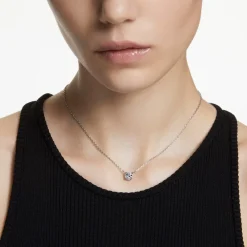 Swarovski Pendant Necklace in Silver