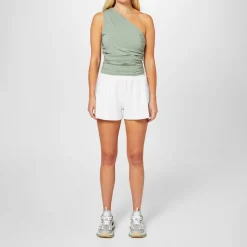 Sweaty Betty Cloud Sweat Shorts in White