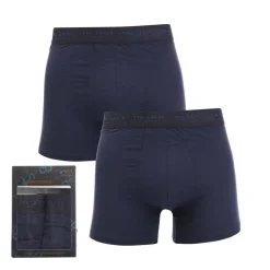 Ted Baker 2 Pack of Modal Trunks in Navy