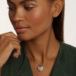 Ted Baker Cherish Necklc in Silver