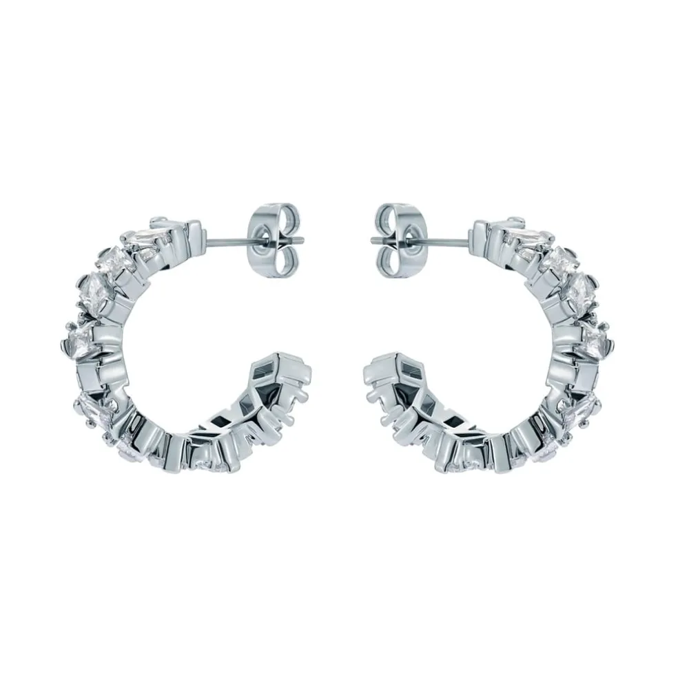 Ted Baker Clarnc Earngs in Silver