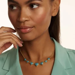 Ted Baker Farah Necklc in Gold