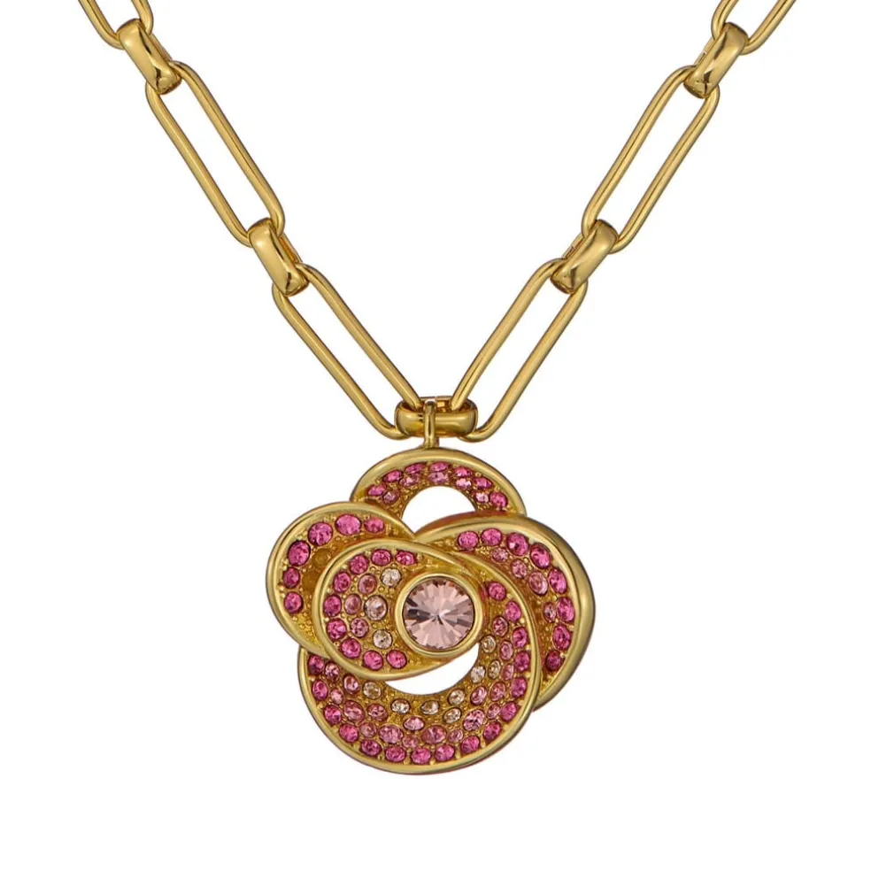 Ted Baker Florel Necklc in Gold