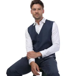 Ted Baker Formal Waistcoat in Blue
