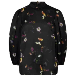 Ted Baker High Neck Top in Black
