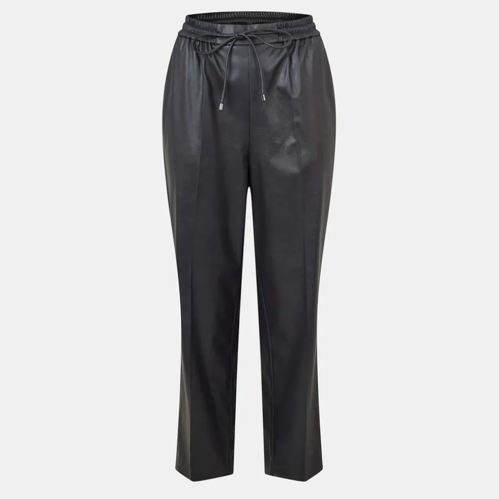 Ted Baker Lthr Slm Jogger in Black