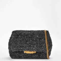 Ted Baker Lurex Metal bg in Black