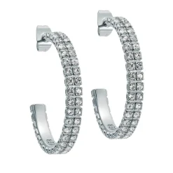 Ted Baker Mellia Earngs in Silver