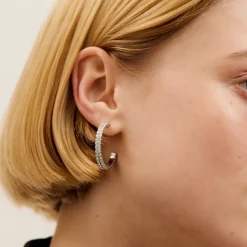 Ted Baker Mellia Earngs in Silver