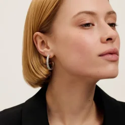 Ted Baker Mellia Earngs in Silver