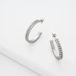 Ted Baker Mellia Earngs in Silver