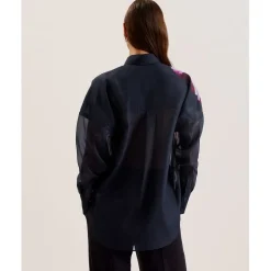 Ted Baker Orrin Long Sleeve Shirt in Blue