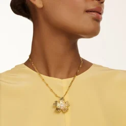 Ted Baker Pettaa Necklc in Gold