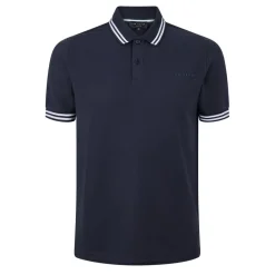 Ted Baker Regular Fit Short Sleeve Polo Shirt in Blue