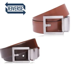 Ted Baker Reversible Fix Belt in Brown