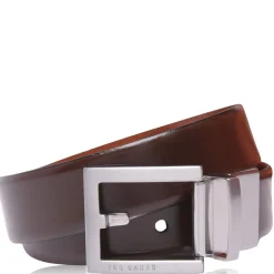 Ted Baker Reversible Fix Belt in Brown