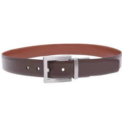 Ted Baker Reversible Fix Belt in Brown