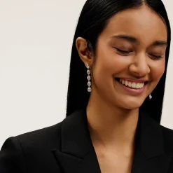 Ted Baker Sorella Earngs in Silver