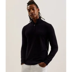 Ted Baker Turtleneck Regular Fit Long Sleeve Sweater in Blue