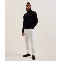 Ted Baker Turtleneck Regular Fit Long Sleeve Sweater in Blue