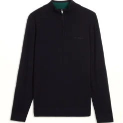 Ted Baker Turtleneck Regular Fit Long Sleeve Sweater in Blue