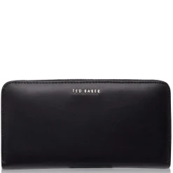 Ted Baker Womens Baker Garcey Core Zip Around Purse in Black