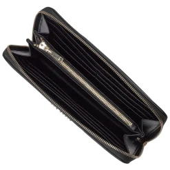 Ted Baker Womens Baker Garcey Core Zip Around Purse in Black