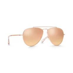 Thomas Sabo Harrison Pilot Mirrored Sunglasses in Pink