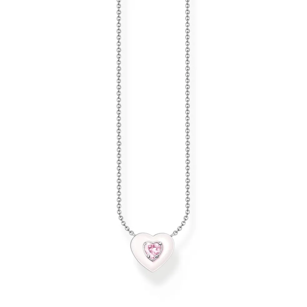 Thomas Sabo Heart Necklace in Silver