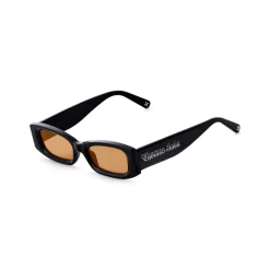 Thomas Sabo Kim Slim Rectangular Sunglasses in Black