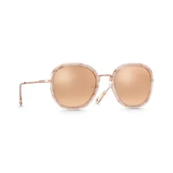 Thomas Sabo Mia Square Mirrored Sunglasses in Pink