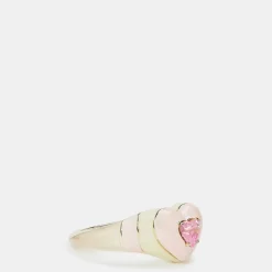 Thomas Sabo Ring Heart in Pink