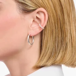 Thomas Sabo Sabo Hoop Earring in Silver