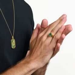 Thomas Sabo Signet Ring in Gold