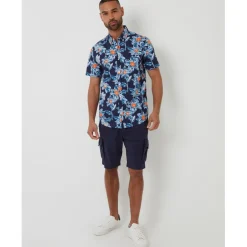 Threadbare Bellis Shirt in Blue