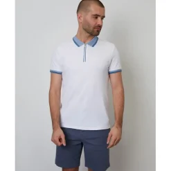 Threadbare Polo Emberton in White