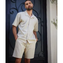 Threadbare Short Plox in Cream