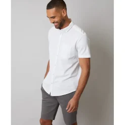 Threadbare Sht Ss Majestic in White