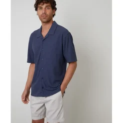 Threadbare Sht Ss Selkirk in Blue