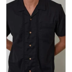 Threadbare Sht Ss Worden in Black