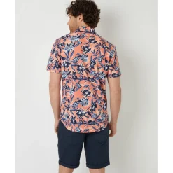 Threadbare Ss Lthm Shrt in Pink