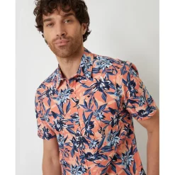 Threadbare Ss Lthm Shrt in Pink