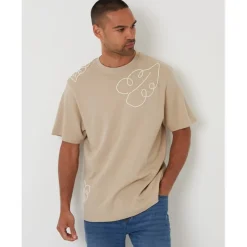 Threadbare Tee Anson in Neutral