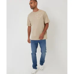 Threadbare Tee Anson in Neutral