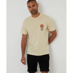 Threadbare Tee Cacti in Beige